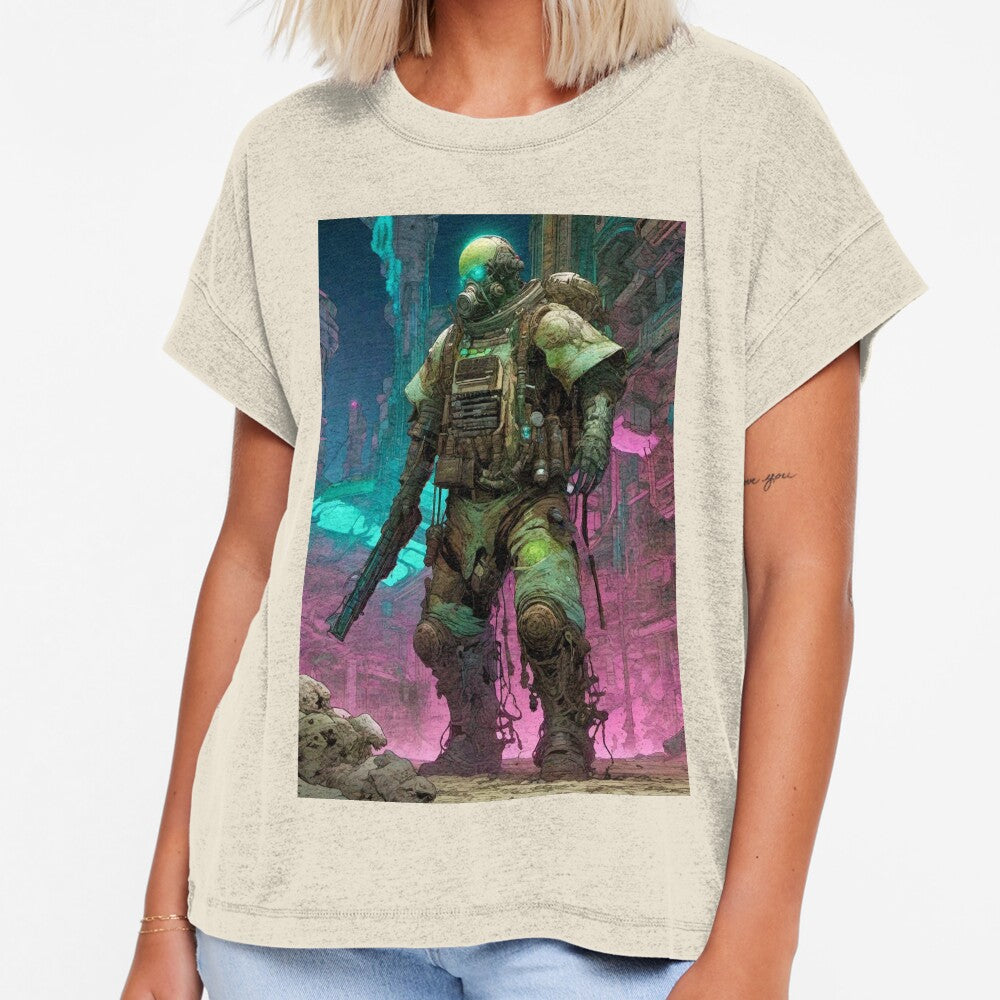 Wasteland Explorer - Sci Fi Art concept by Delerat7