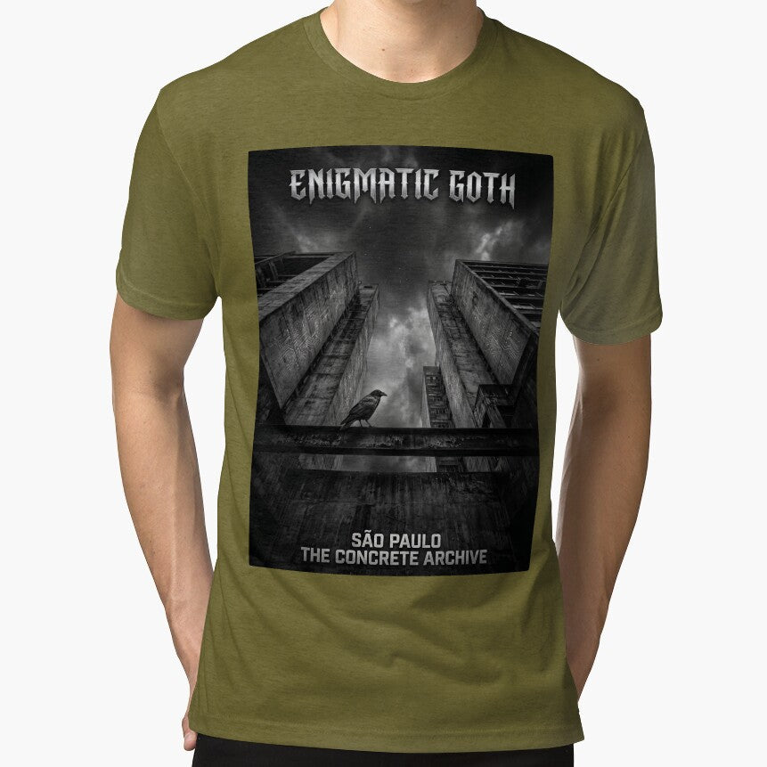 São Paulo The Concrete Archive - Enigmatic Goth Brutalist City Art by EnigmaticGoth