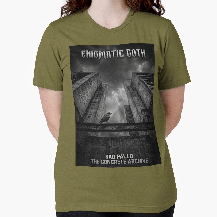 São Paulo The Concrete Archive - Enigmatic Goth Brutalist City Art by EnigmaticGoth