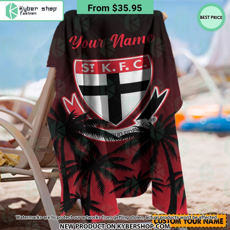 St Kilda FC CUSTOM Beach Towel