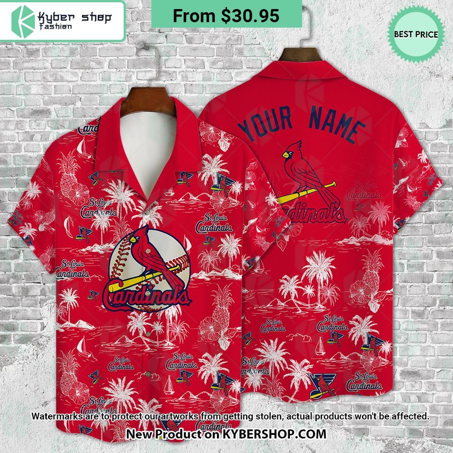 St. Louis Cardinals CUSTOM Hawaiian Shirt
