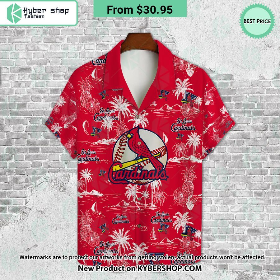 St. Louis Cardinals CUSTOM Hawaiian Shirt