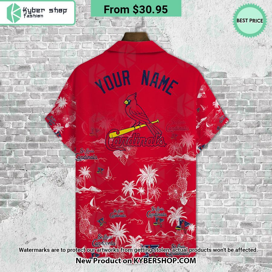 St. Louis Cardinals CUSTOM Hawaiian Shirt
