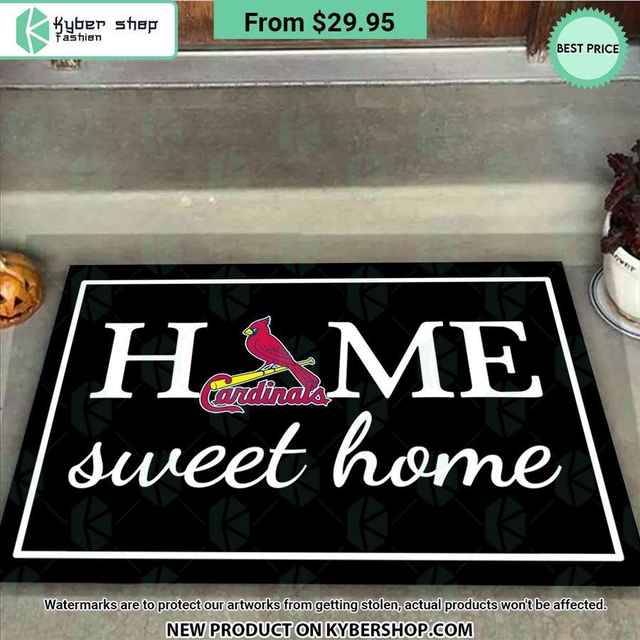 St. Louis Cardinals Home Sweet Home Doormat