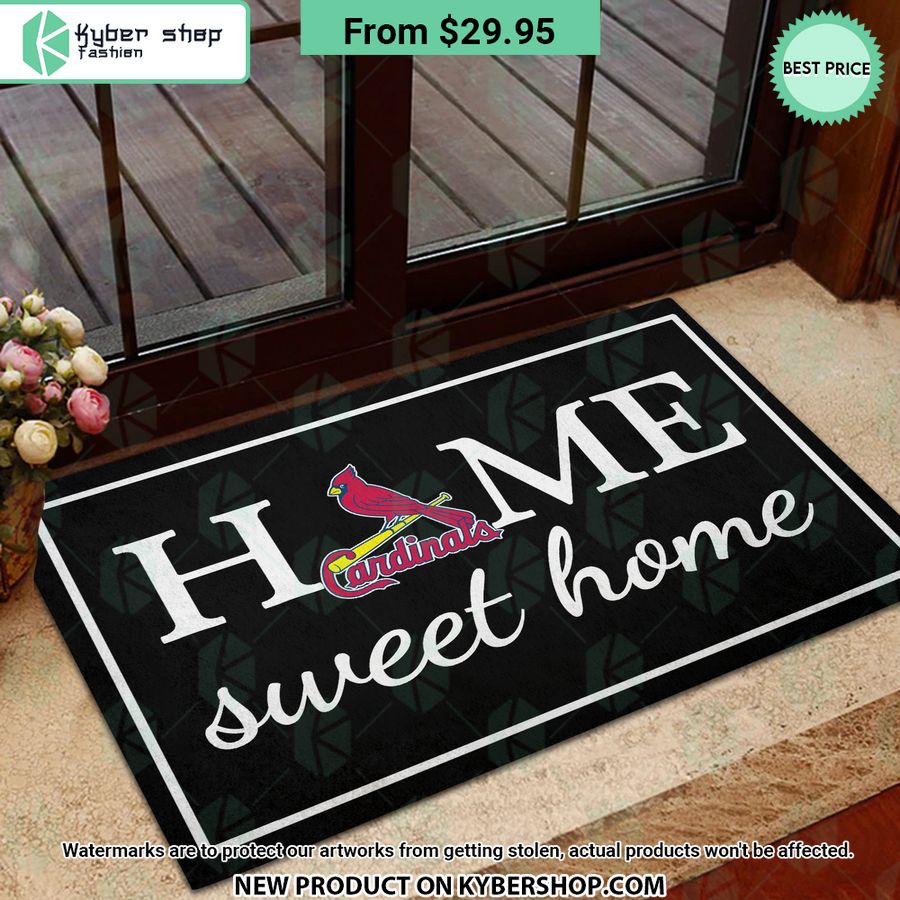 St. Louis Cardinals Home Sweet Home Doormat