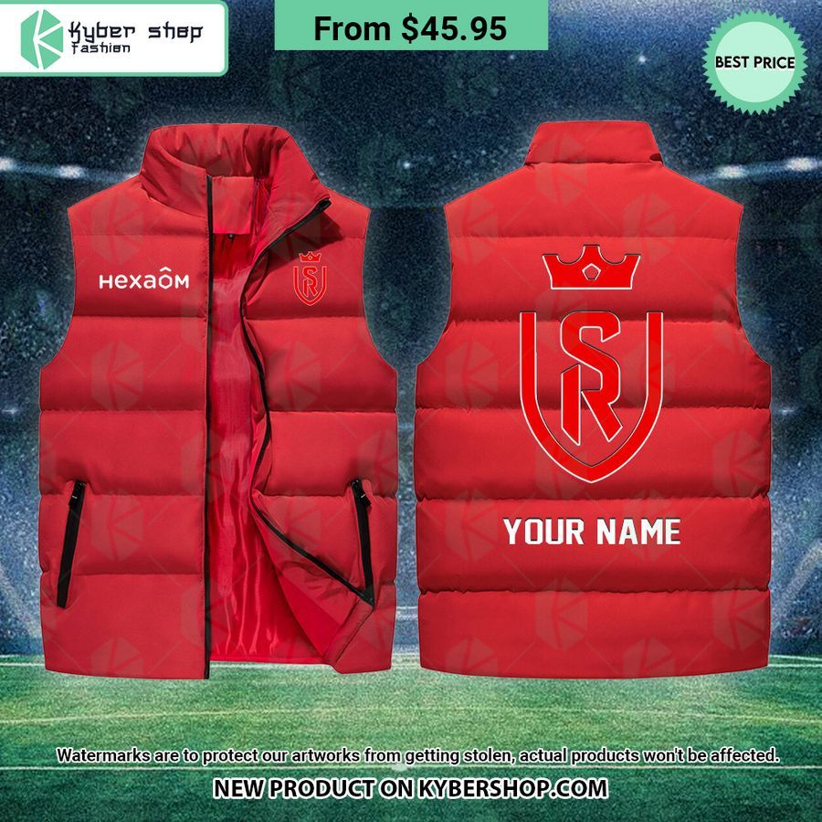 Stade de Reims CUSTOM Sleeveless Puffer Down Jacket