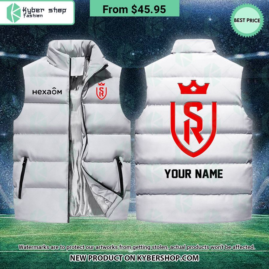 Stade de Reims CUSTOM Sleeveless Puffer Down Jacket