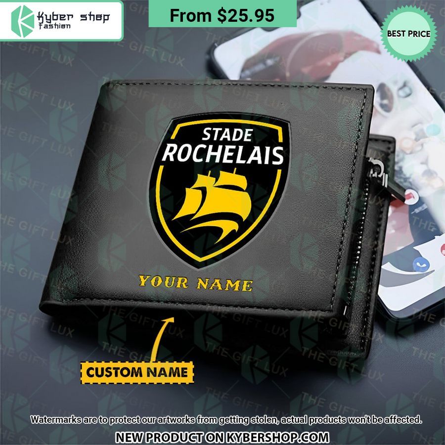 Stade Rochelais CUSTOM Leather Wallet