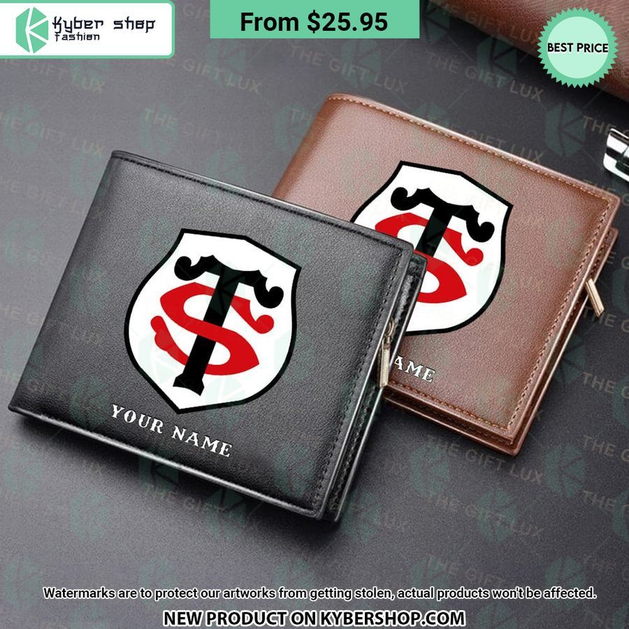 Stade Toulousain CUSTOM Leather Wallet