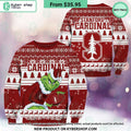 Stanford Cardinal Grinch Christmas Sweater