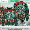 Starbucks Cofffee Christmas Sweater