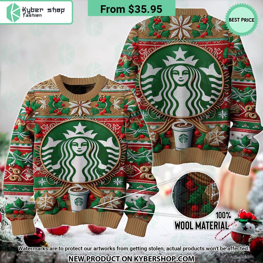 Starbucks Cofffee Ugly Sweater