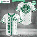 Starbucks Stonerbucks Spend My Bucks On Weed Baseball Jersey