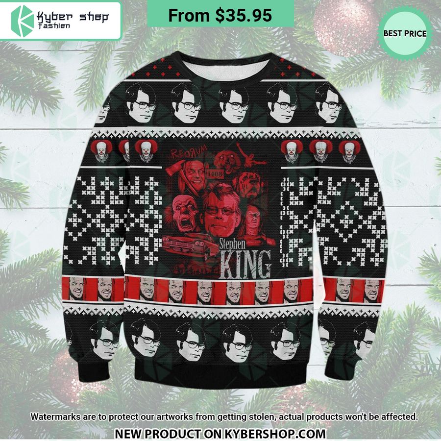 Stephen King Christmas Sweater