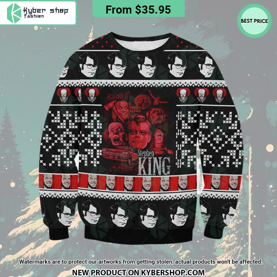 Stephen King Christmas Sweater