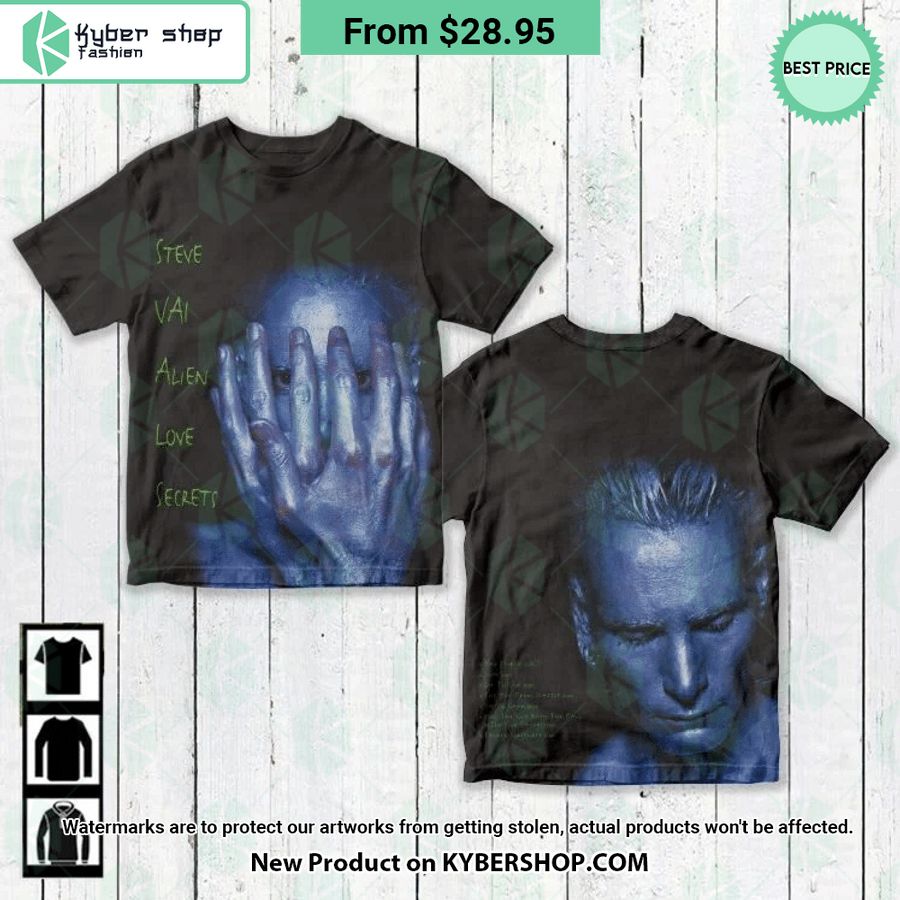Steve Vai Alien Love Secrets Album Shirt