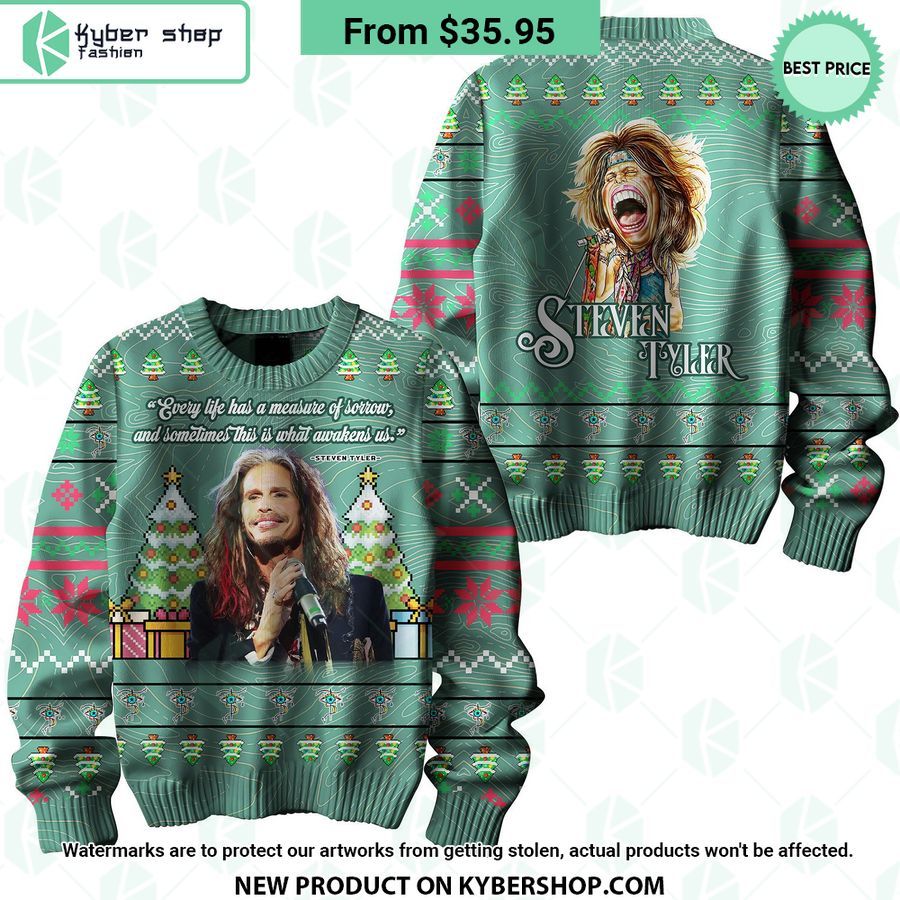 Steven Tyler Christmas Sweater