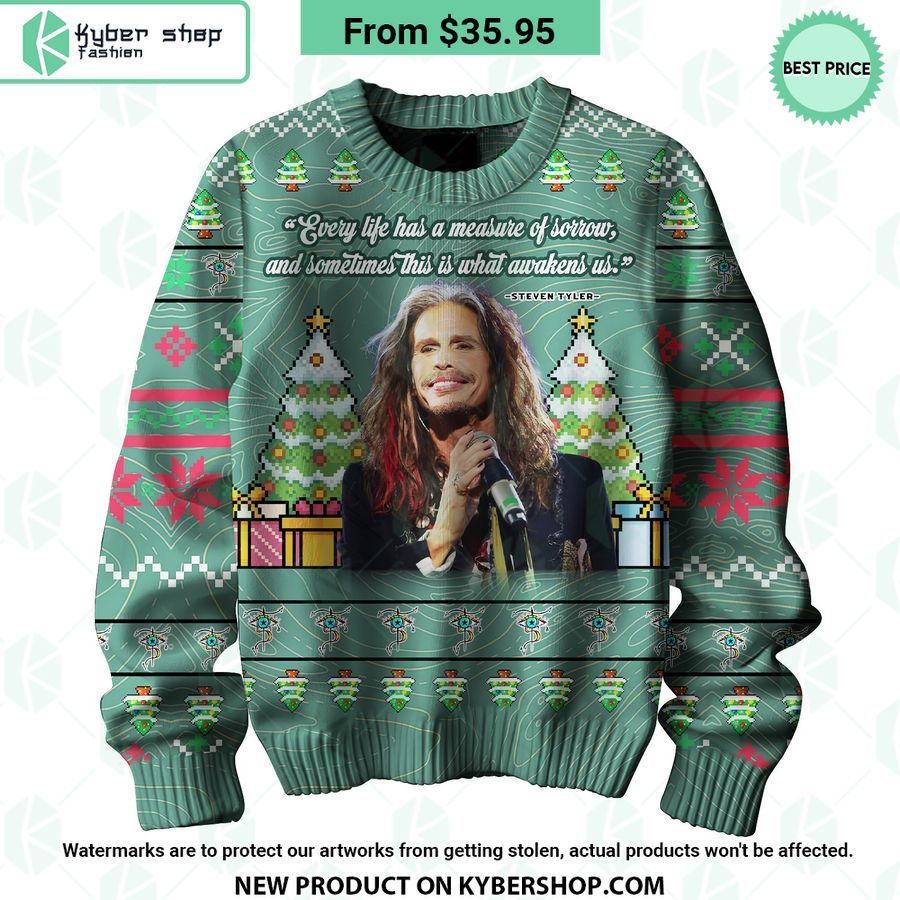 Steven Tyler Christmas Sweater