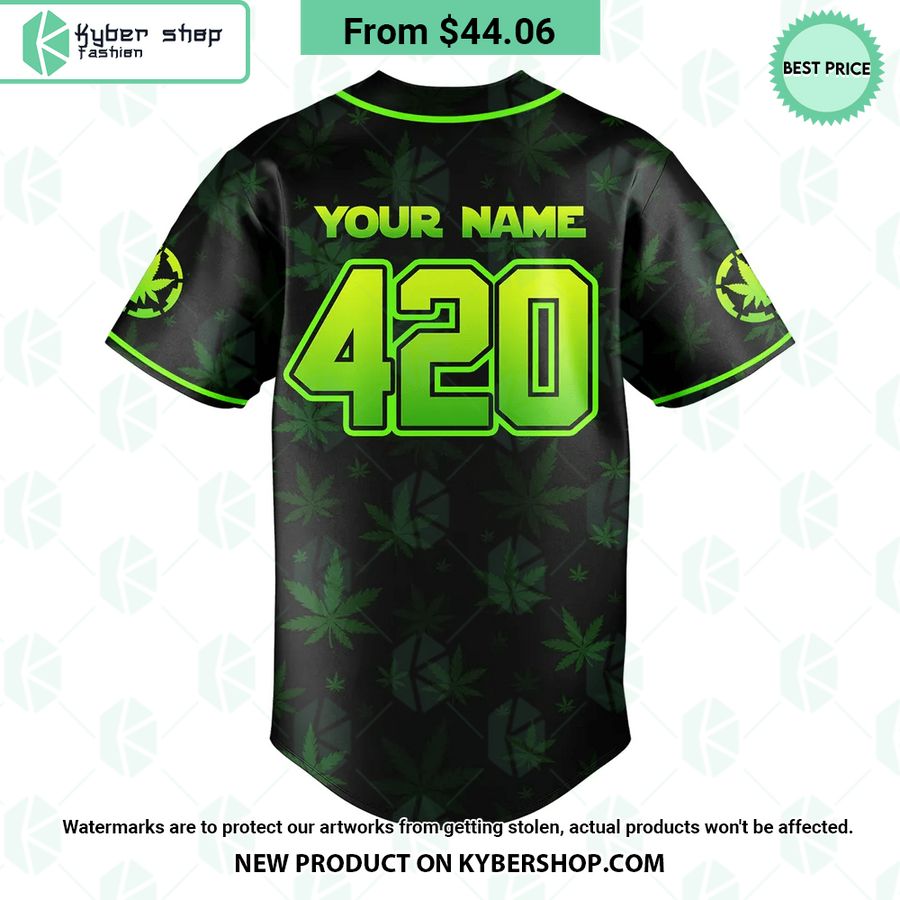 Stormtrooper Stoned Trooper CUSTOM Baseball Jersey
