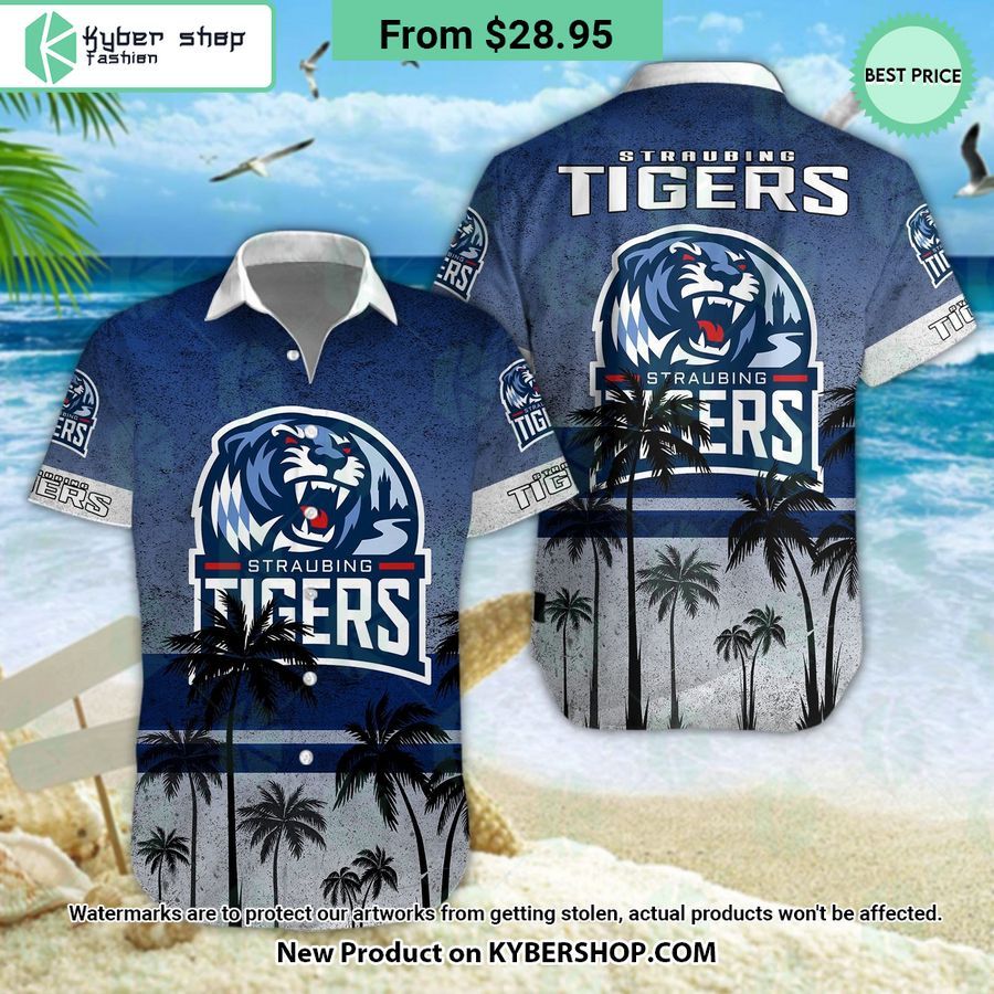 Straubing Tigers Hawaiian Shirt and Shorts