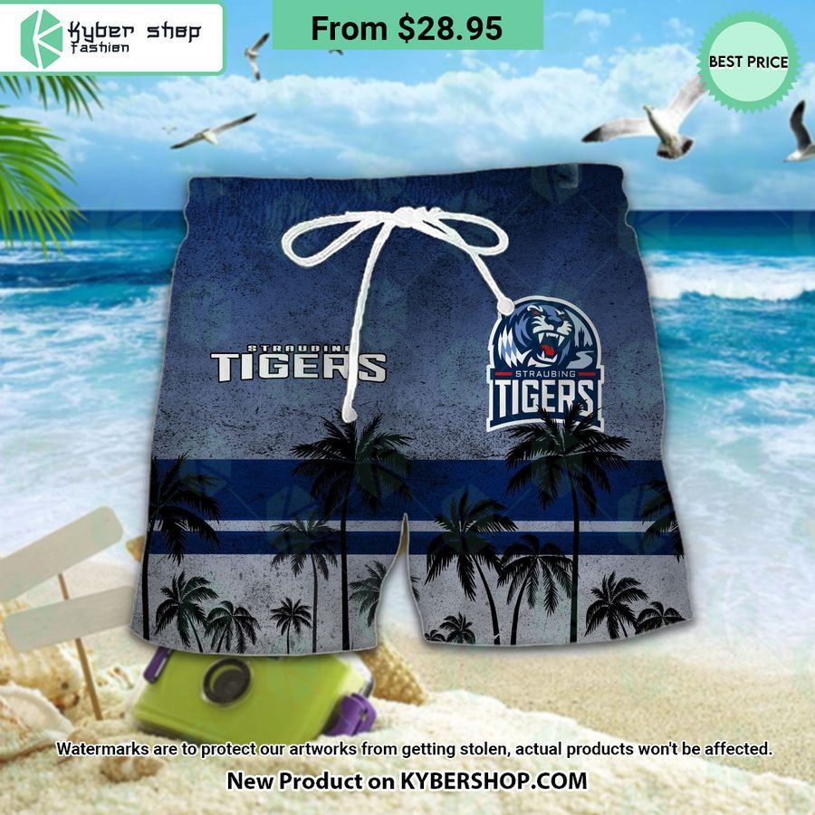 Straubing Tigers Hawaiian Shirt and Shorts