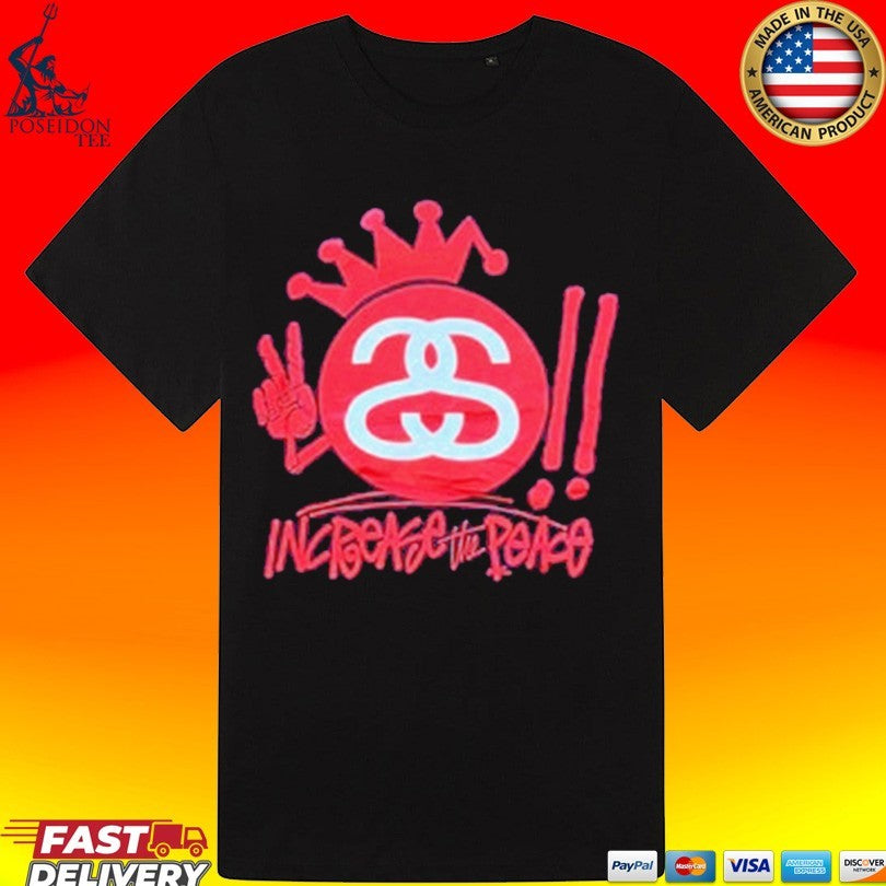 Stussy Crown Increase The Peace T-shirt