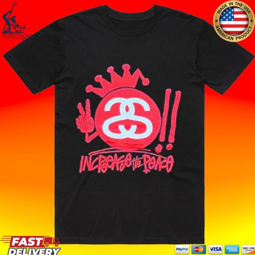Stussy Crown Increase The Peace T-shirt