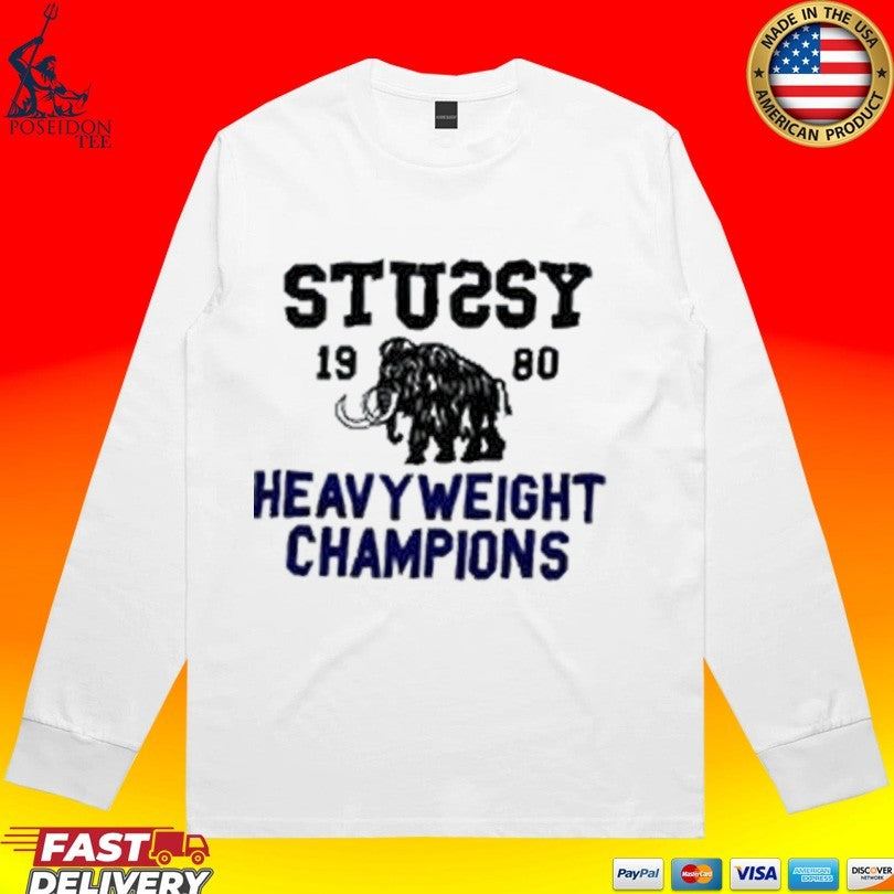 Stussy Mammoth Heavyweight Champions T-shirt