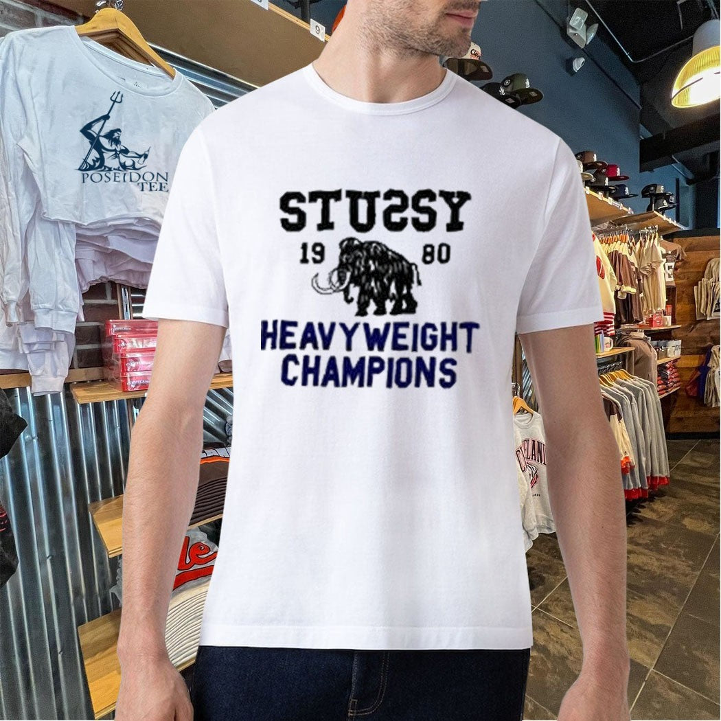 Stussy Mammoth Heavyweight Champions T-shirt