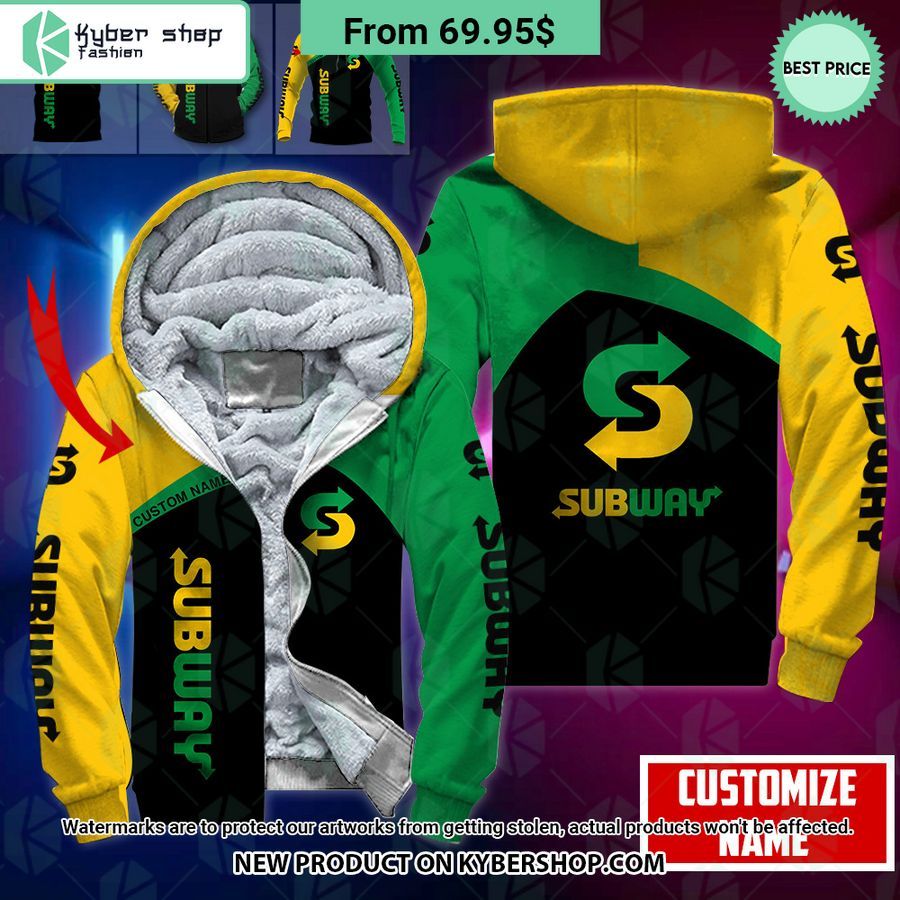 SUBWAY CUSTOM Fleece Hoodie