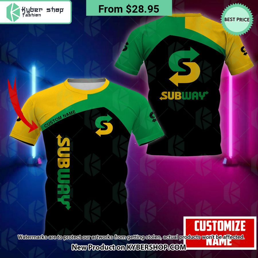 SUBWAY CUSTOM Shirt, Hoodie