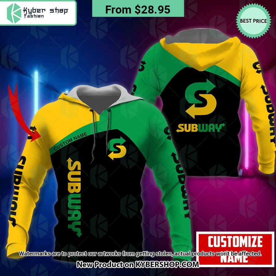 SUBWAY CUSTOM Shirt, Hoodie