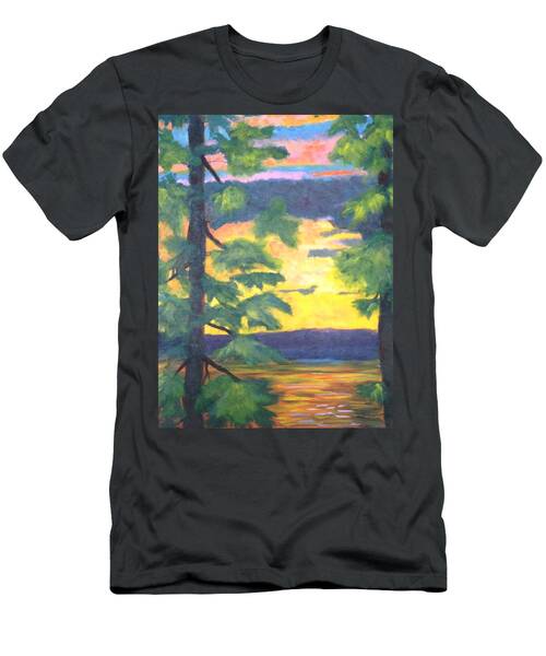 Sunset Through The Evergreens T-Shirt