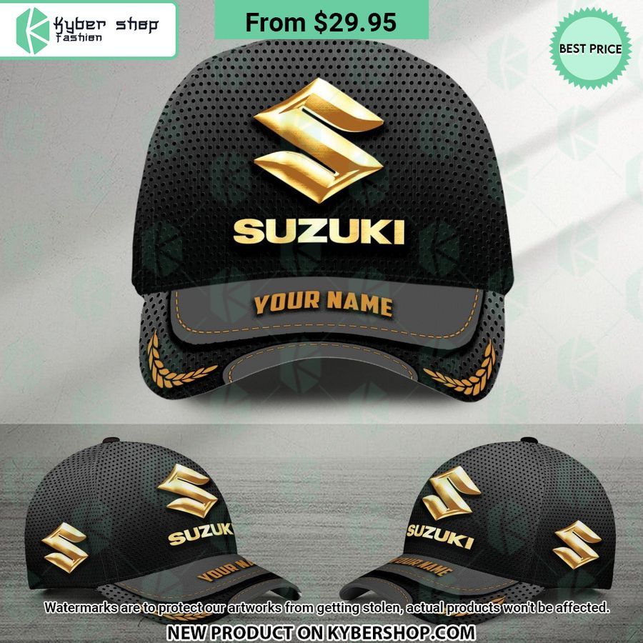 Suzuki CUSTOM name Cap