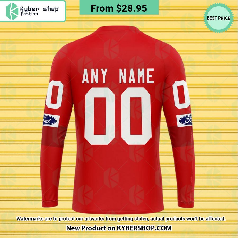 Swiss Ice Hockey Red Hoodie, Shirt