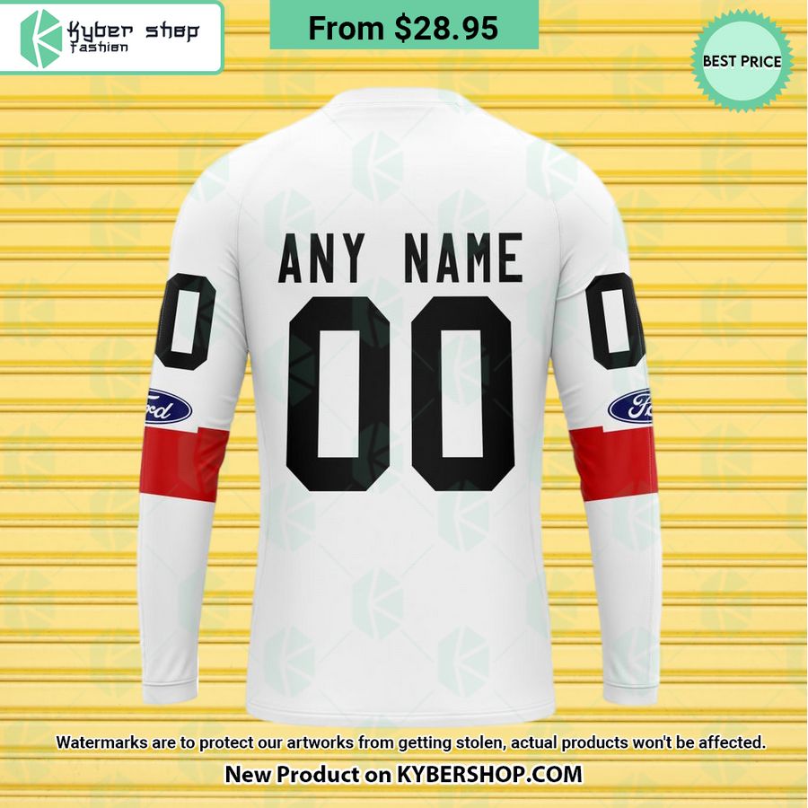 Swiss Ice Hockey White Hoodie, Shirt