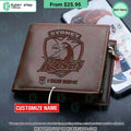 Sydney Roosters NRL Leather Wallet