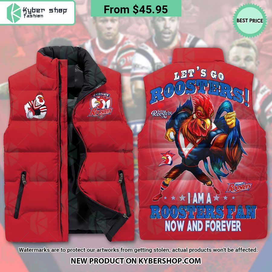 Sydney Roosters Puffer Down Jacket