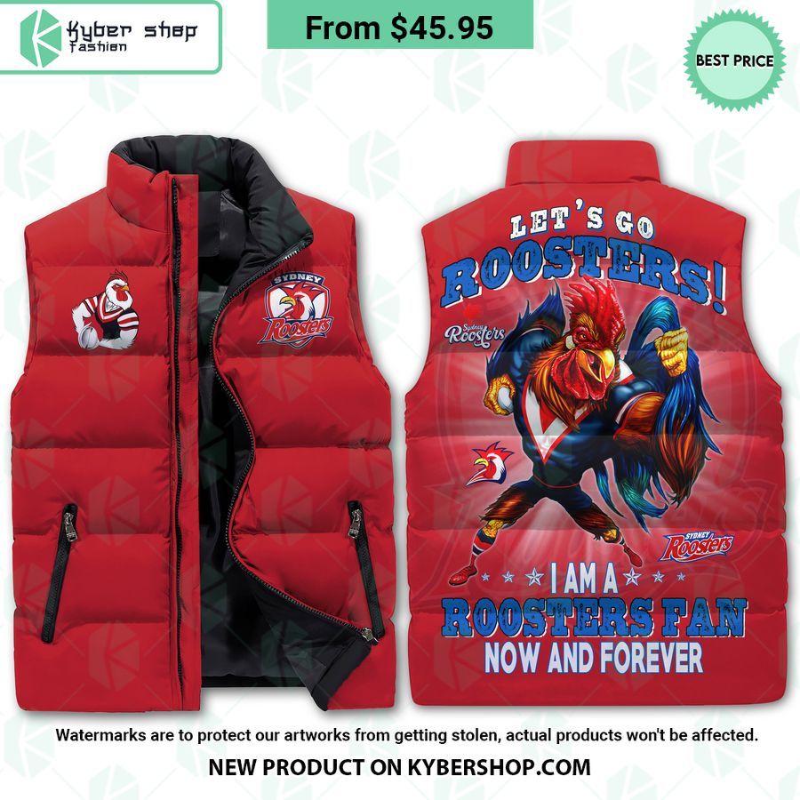 Sydney Roosters Puffer Down Jacket