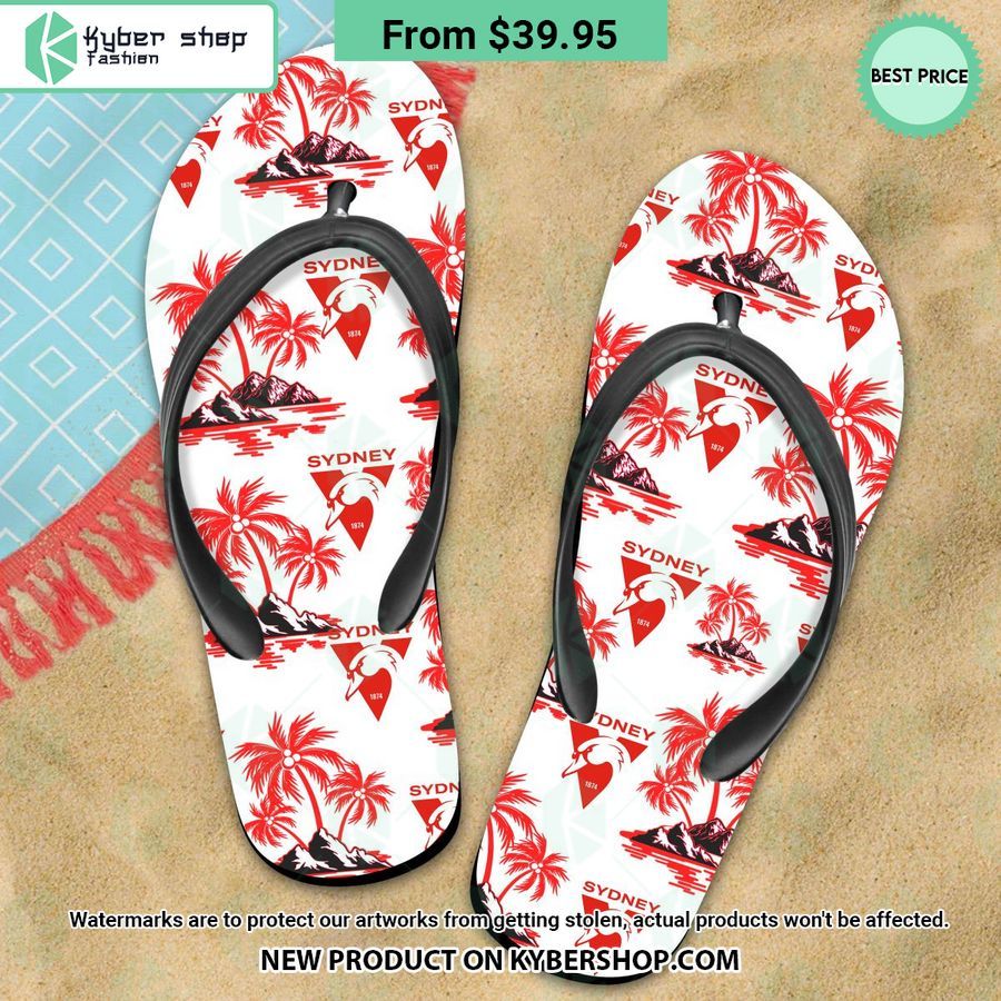 Sydney Swans Flip Flop