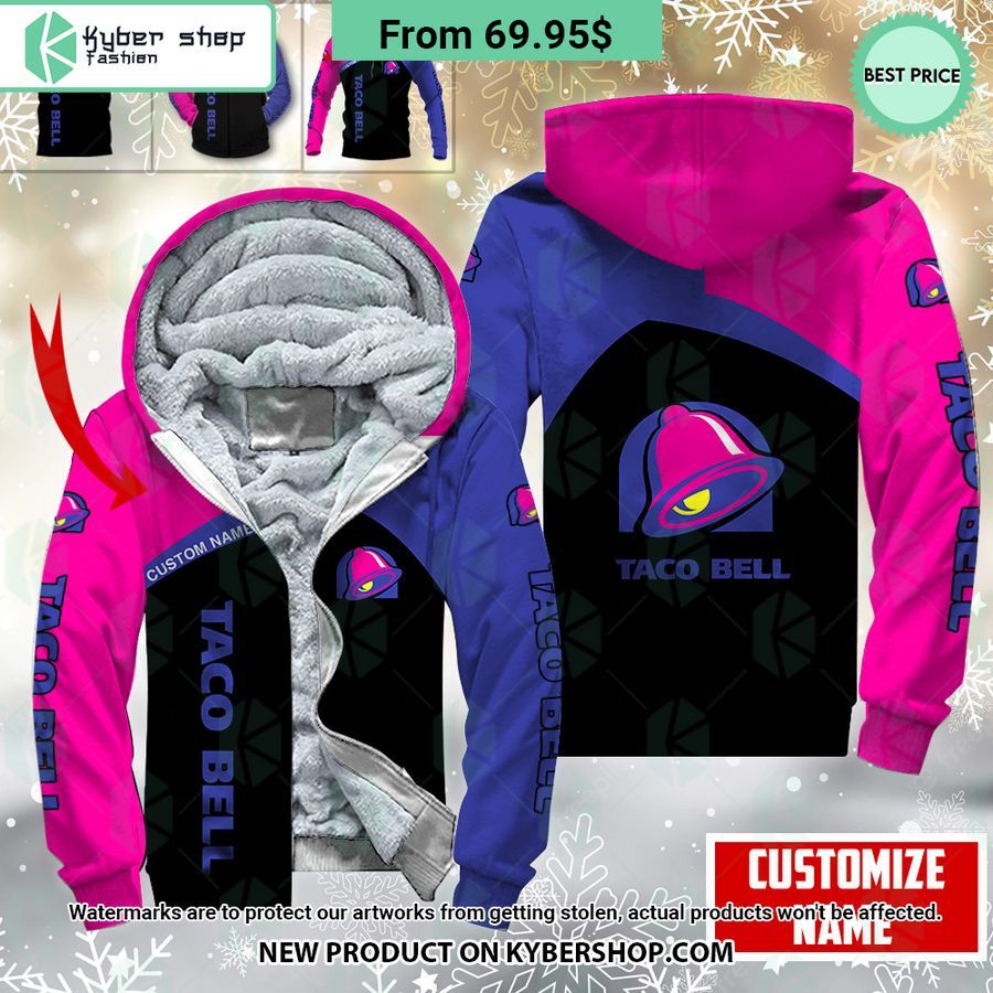 Taco Bell CUSTOM Fleece Hoodie