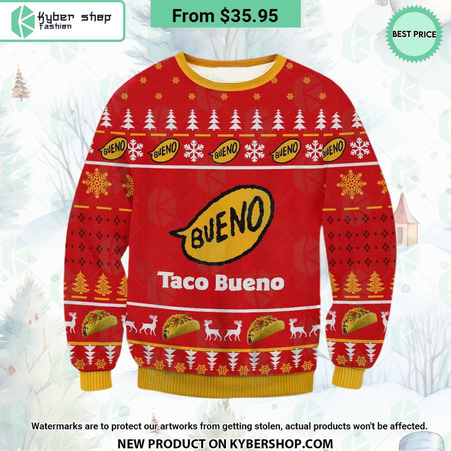 Taco Bueno Christmas Sweater