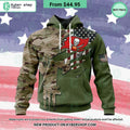 Tampa Bay Buccaneers Camo Design Veterans Day Hoodie