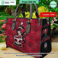 Tampa Bay Buccaneers Sugar Skull Girl Leather Bag