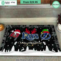 Tampa Bay Buccaneers Tampa Bay Rays Tampa Bay Lightning Merry Christmas Doormat