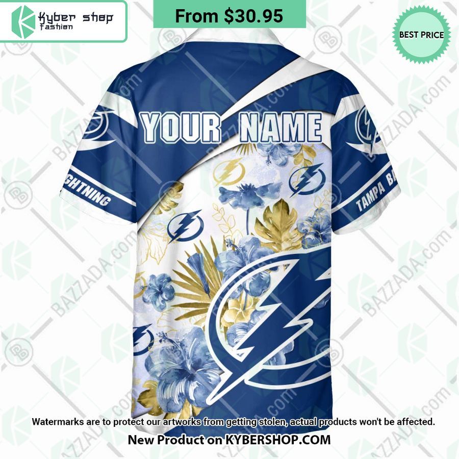 Tampa Bay Lightning custom personalized Hawaiian Shirt