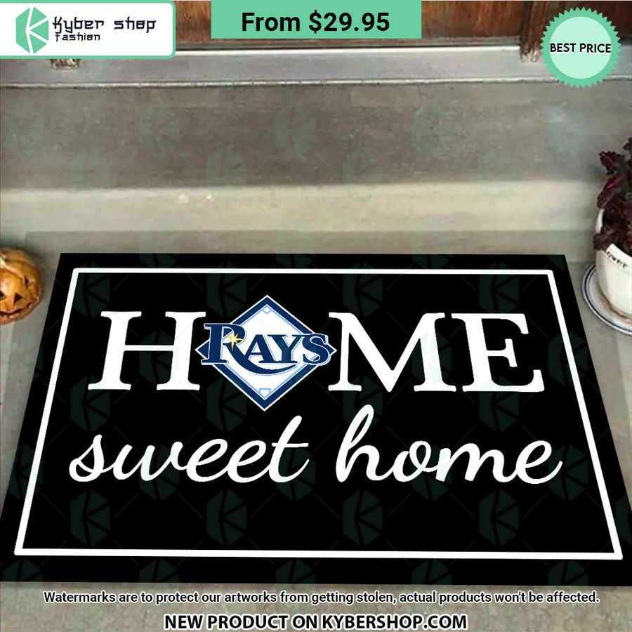 Tampa Bay Rays Home Sweet Home Doormat