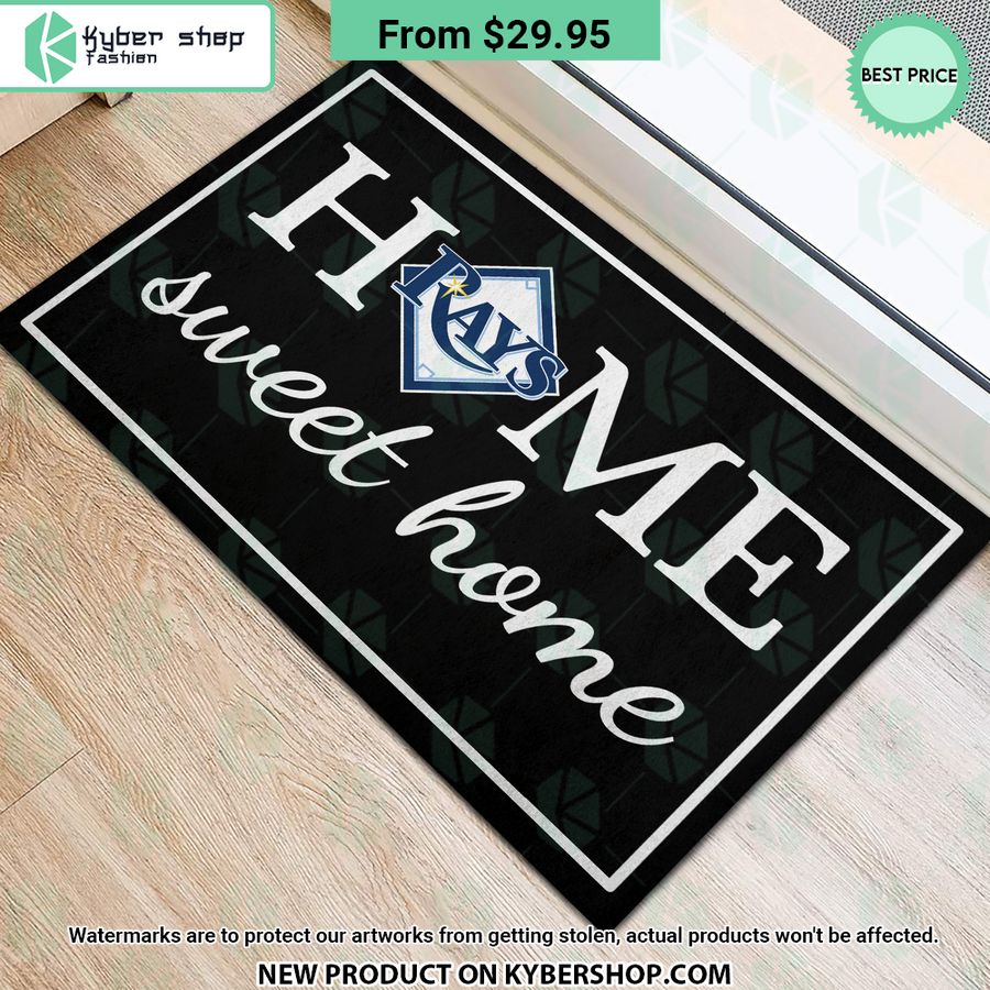 Tampa Bay Rays Home Sweet Home Doormat