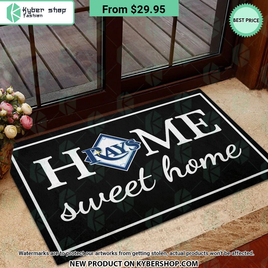 Tampa Bay Rays Home Sweet Home Doormat
