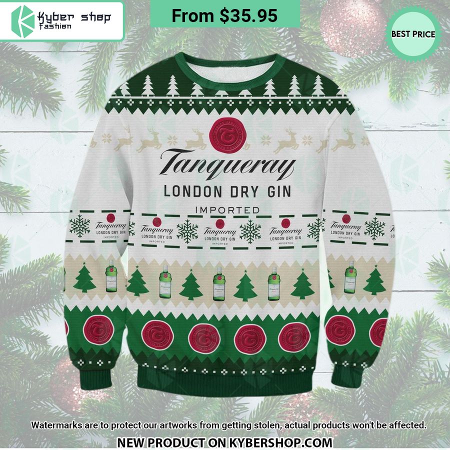 Tanqueray Gin Christmas Sweater